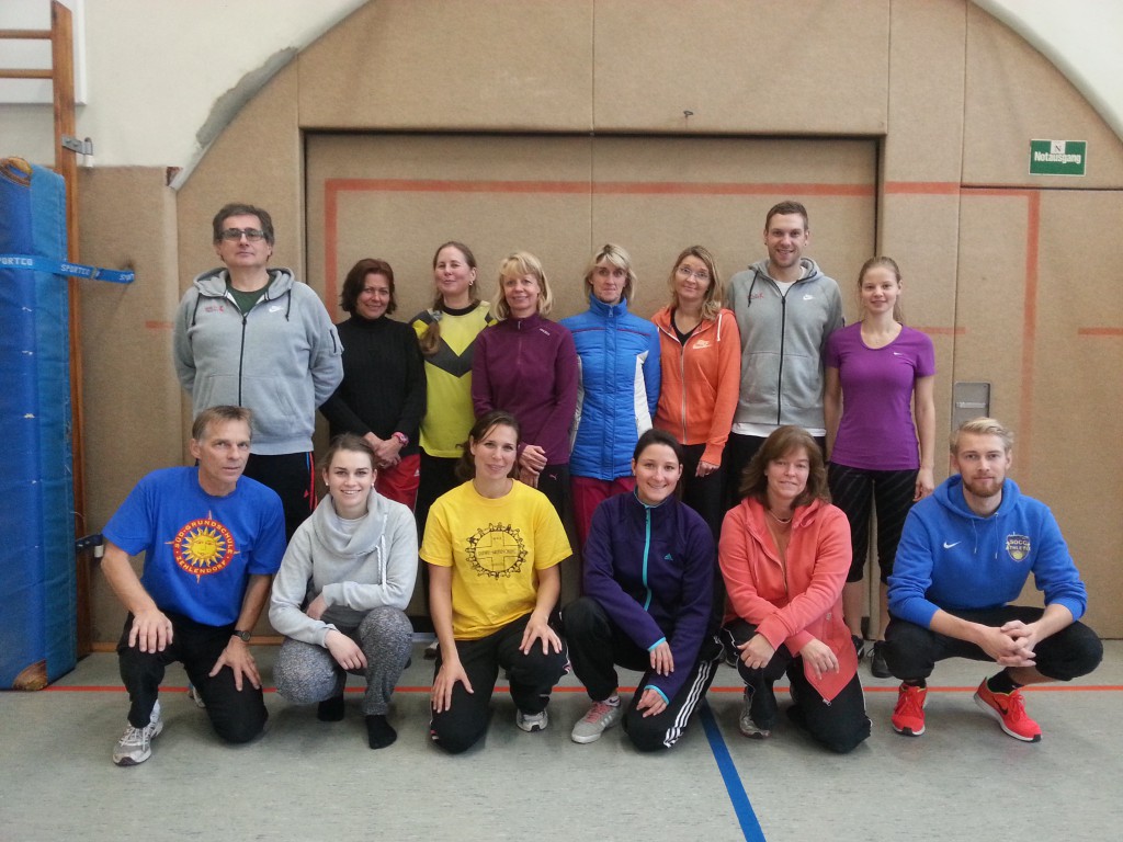 Sportlehrkräfte und Trainer beim Sportlehrerworkshop in Steglitz-Zehlendorf