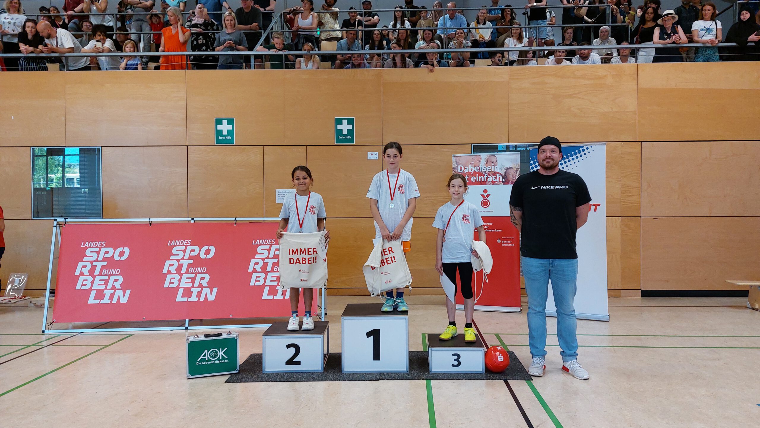Bestenehrung der Mädchen im Radsport