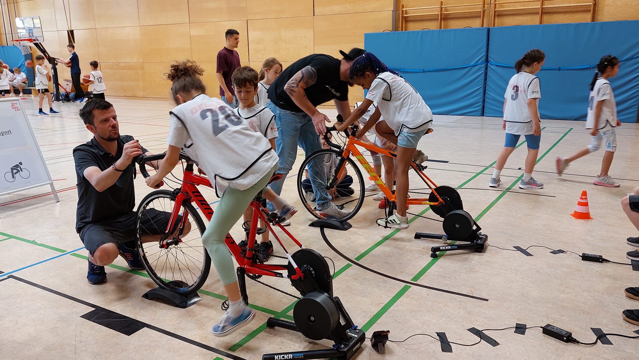 Radsport: Watttest auf dem Fahrradergometer