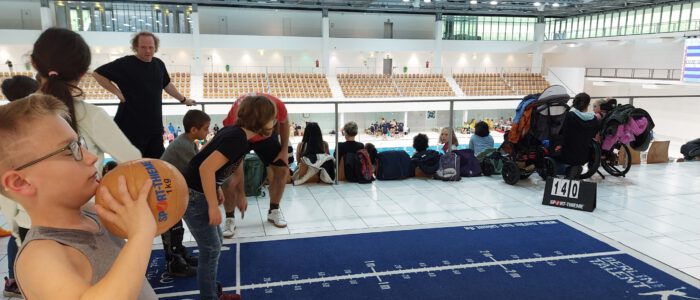 Medizinballstoßen Medizinballstoßen