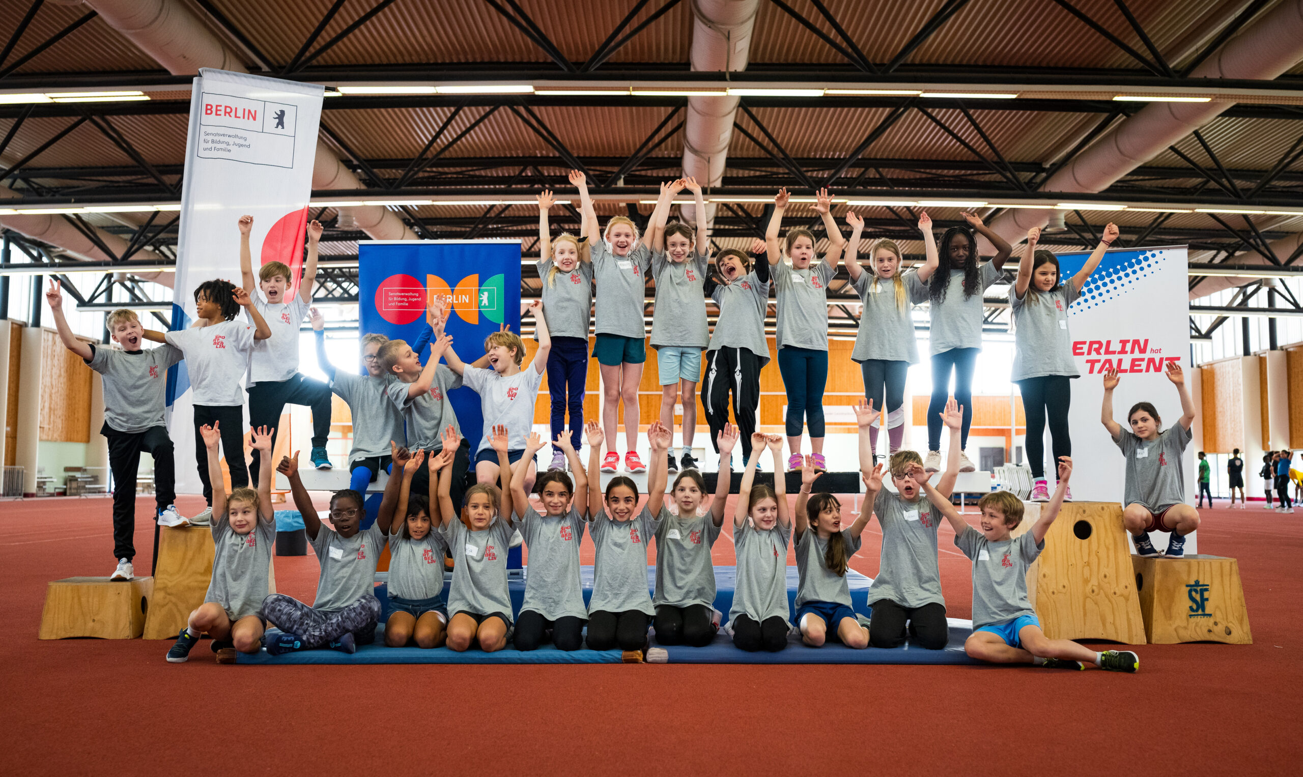 Erstes BERLIN HAT TALENT-Camp in Berlin.